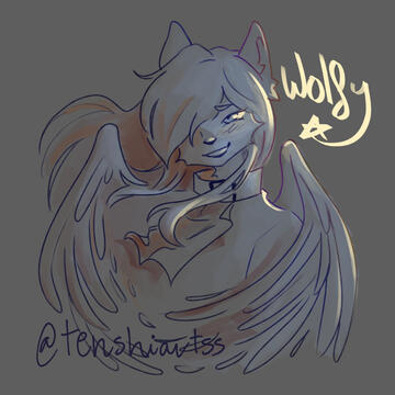 €15 (clean sketch bust + extra shade)
